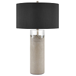 Настольная лампа на сером бетонном основании Delicate Brutality варинант исполнения - 2 | Loft Concept в Саратове