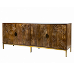 Широкая тумба с фактурным фасадом Termite варинант исполнения - 6 | Loft Concept в Саратове