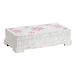 Шкатулка Oceane Bone Inlay White варинант исполнения - 1 | Loft Concept в Саратове