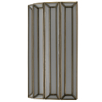 Бра с абажуром из панелей белого молочного стекла Stunned by Light варинант исполнения - 4 | Loft Concept в Саратове