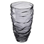 Ваза стеклянная фактурная Crumpled Vase 25,3 см варинант исполнения - 1 | Loft Concept в Саратове