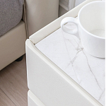 Умная прикроватная тумба с беспроводной зарядкой и подсветкой Smart Bedside Table варинант исполнения - 3 | Loft Concept в Саратове