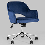 Кресло для компьютерного стола Veloury Blue варинант исполнения - 2 | Loft Concept в Саратове