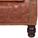 Кожаное кресло James Brown Leather Armchair варинант исполнения - 5 | Loft Concept в Саратове