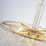 Люстра многоярусная с каскадами кристаллов Crystal Rains варинант исполнения - 4 | Loft Concept в Саратове