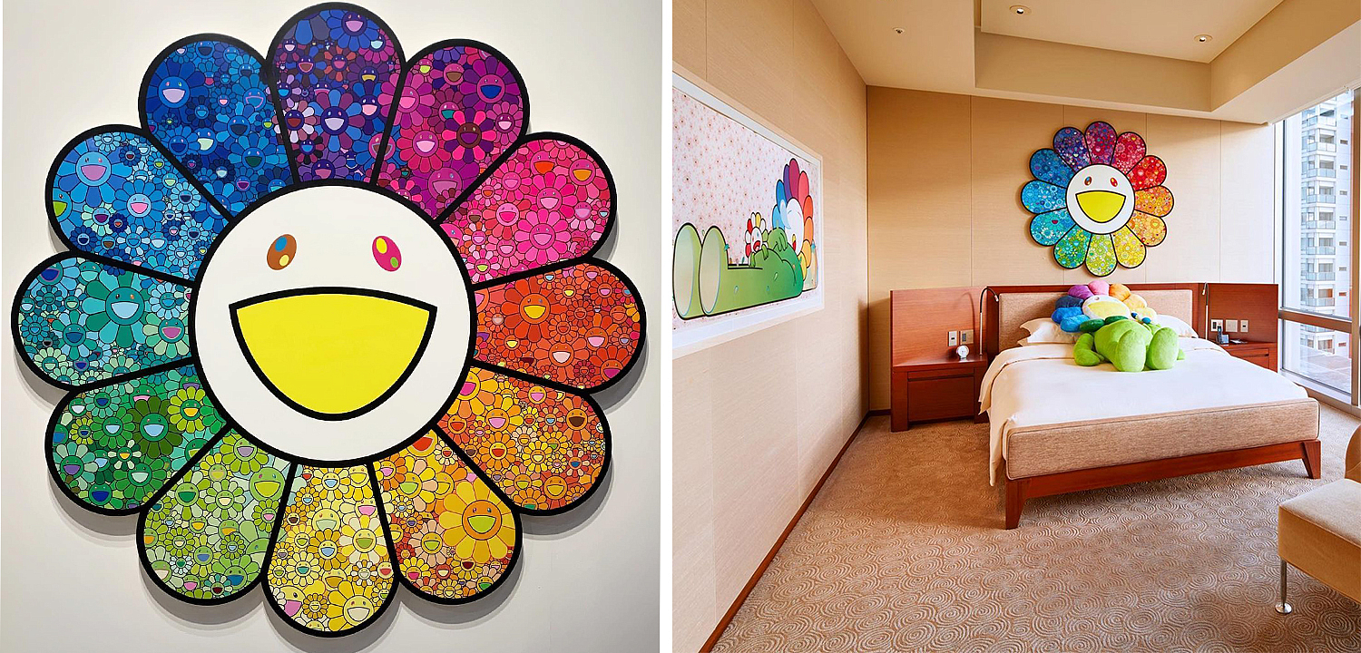 Takashi Murakami Арт-объект на стену Смеющийся Цветок большой Takashi Murakami Арт-объект на стену Смеющийся Цветок большой - Loft-Concept в Саратове