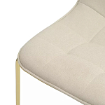 Стул с декоративной строчкой на обивке Sophisticated Silhouette варинант исполнения - 5 | Loft Concept в Саратове