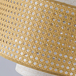 Торшер с декоративным поясом из плетеного бамбука Biuloggicu варинант исполнения - 6 | Loft Concept в Саратове