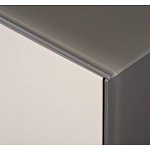 Комод со стеклянной столешницей и с выдвижными ящиками Minimalist Accent варинант исполнения - 3 | Loft Concept в Саратове