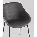 Стул Ashby экокожа серый варинант исполнения - 3 | Loft Concept в Саратове