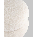 Пуф Полли S тедди белый варинант исполнения - 4 | Loft Concept в Саратове