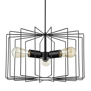 Люстра Cage Wire Color black