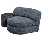 Кушетка со столиком Ulysses варинант исполнения - 1 | Loft Concept в Саратове