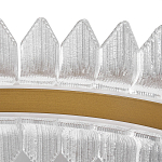 Люстра круглая с декоративными элементами в виде лепестков Round Light Flashing варинант исполнения - 8 | Loft Concept в Саратове