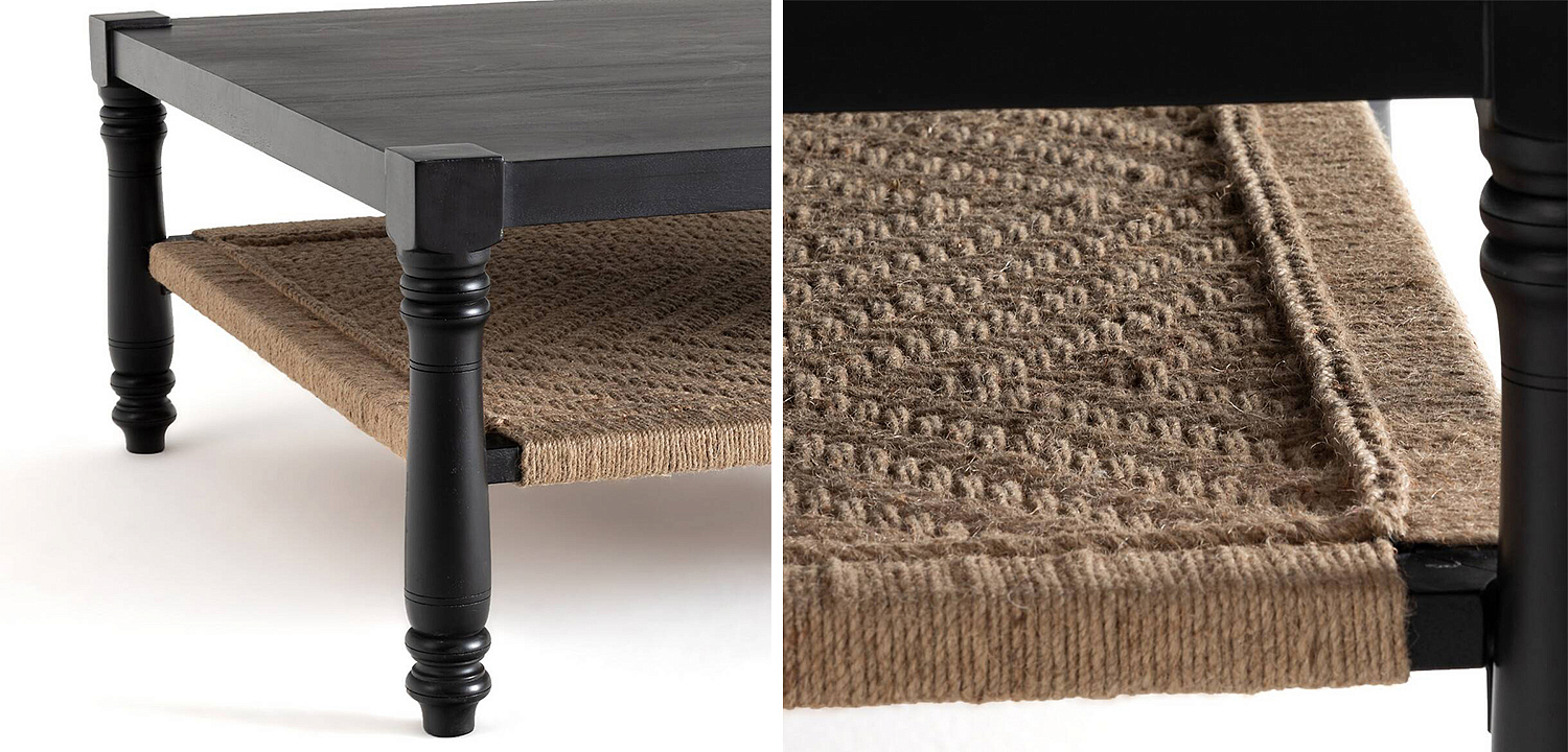 Кофейный стол Didrik Wicker Coffee Table Кофейный стол Didrik Wicker Coffee Table - Loft-Concept в Саратове