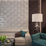 Гипсовая 3D панель с принтографией PM-37 варинант исполнения - 2 | Loft Concept в Саратове