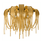 Бра с металиическими цепочками и дугообразными элементами Atlantis Chain варинант исполнения - 7 | Loft Concept в Саратове