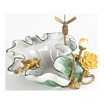 Чаша фигурная с обитателями леса и цветами Eden Garden варинант исполнения - 5 | Loft Concept в Саратове