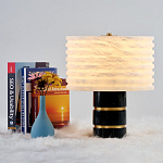 Настольная лампа из натурального камня Stone Carving варинант исполнения - 2 | Loft Concept в Саратове