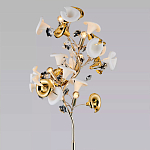 Торшер в виде белых и золотых цветов каллы Refined Taste of Light варинант исполнения - 2 | Loft Concept в Саратове