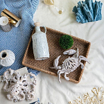 Статуэтка краб с детализированной текстурой в белом цвете Marine Accessories варинант исполнения - 7 | Loft Concept в Саратове