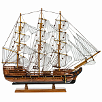 Декоративная модель деревянного парусника With The low варинант исполнения - 1 | Loft Concept в Саратове