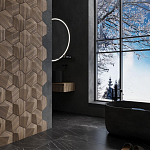 Гипсовая 3D панель с принтографией PM-30 варинант исполнения - 2 | Loft Concept в Саратове