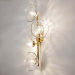 Бра Lots of transparent lotuses варинант исполнения - 3 | Loft Concept в Саратове