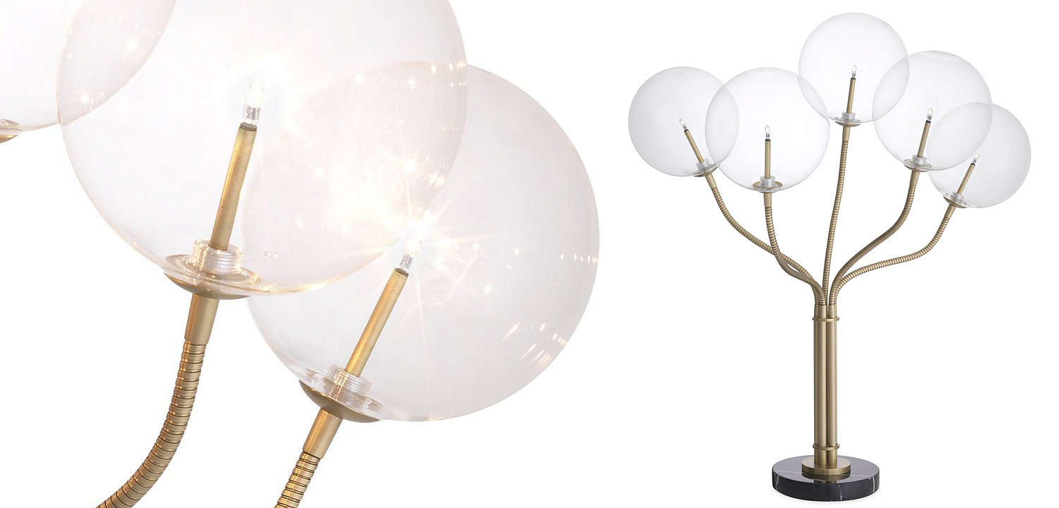 Настольная лампа Eichholtz Table Lamp Elon Настольная лампа Eichholtz Table Lamp Elon - Loft-Concept в Саратове