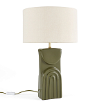 Настольная лампа из керамики и льна Brighter than the Stars варинант исполнения - 2 | Loft Concept в Саратове