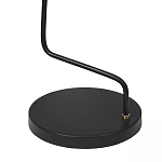 Торшер на изогнутом основании в сочетании черного и золотистого цвета Stable Base варинант исполнения - 4 | Loft Concept в Саратове