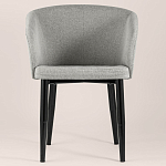 Мягкое кресло на металлических ножках Shaggy Grey варинант исполнения - 3 | Loft Concept в Саратове