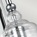 Бра с плафоном в форме колокола из прозрачного стекла с пузырьками Feiss варинант исполнения - 4 | Loft Concept в Саратове