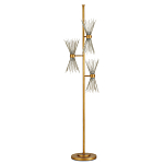 Торшер с абажурами из тонких металлических палочек Wild Thorns варинант исполнения - 2 | Loft Concept в Саратове
