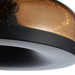 Подвесной светильник с стеклянным плафоном LED 42W 3000K Glass Textured Lampshade варинант исполнения - 5 | Loft Concept в Саратове