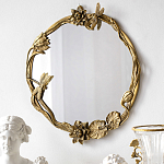 Настенное зеркало в бронзовой раме Eden Garden варинант исполнения - 4 | Loft Concept в Саратове