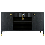 Комод-буфет Elsa Dreams Black с открытыми полками   варинант исполнения - 8 | Loft Concept в Саратове