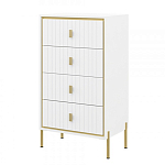 Комод белый высокий с ящиками Antique Order варинант исполнения - 1 | Loft Concept в Саратове