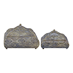 Набор из двух шкатулок с эффектом патинирования Austronesian Caskets варинант исполнения - 1 | Loft Concept в Саратове
