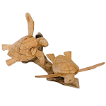 Статуэтка из дерева черепахи Animals of the World 25 варинант исполнения - 3 | Loft Concept в Саратове