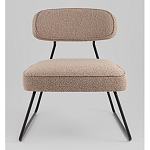 Кресло лаунж Kate букле капучино варинант исполнения - 4 | Loft Concept в Саратове