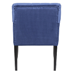 Кресло Addison Chic Armchair deep blue velour варинант исполнения - 3 | Loft Concept в Саратове