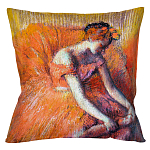 Подушка декоративная Балерина Impressionism in Art варинант исполнения - 1 | Loft Concept в Саратове