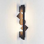 Светодиодное бра черного цвета Suprematism Ice Crack варинант исполнения - 3 | Loft Concept в Саратове