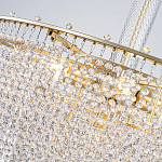 Люстра многоярусная с каскадами кристаллов Crystal Rains варинант исполнения - 5 | Loft Concept в Саратове