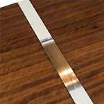 Консоль прямоугольная с выдвижным ящиком на прозрачных ножках Hitchcock варинант исполнения - 3 | Loft Concept в Саратове