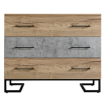 Комод с 3-мя ящиками в стиле лофт Urban Style Space варинант исполнения - 4 | Loft Concept в Саратове