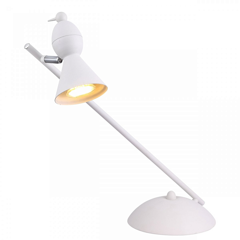 Настольная лампа Atelier Areti Alouette Desk Lamp slantend white Белый Настольная лампа Atelier Areti Alouette Desk Lamp slantend white Белый в Саратове | Loft Concept