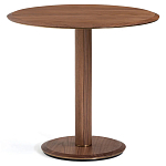 Приставной стол в шпоне ореха Elega варинант исполнения - 1 | Loft Concept в Саратове