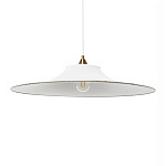 Подвесной вязаный белый светильник «Токио»  варинант исполнения - 1 | Loft Concept в Саратове